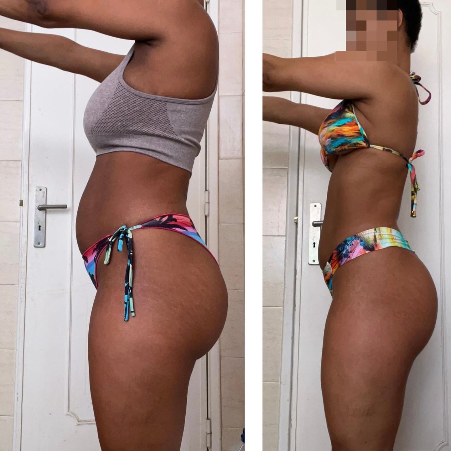 antes e depois de cliente
