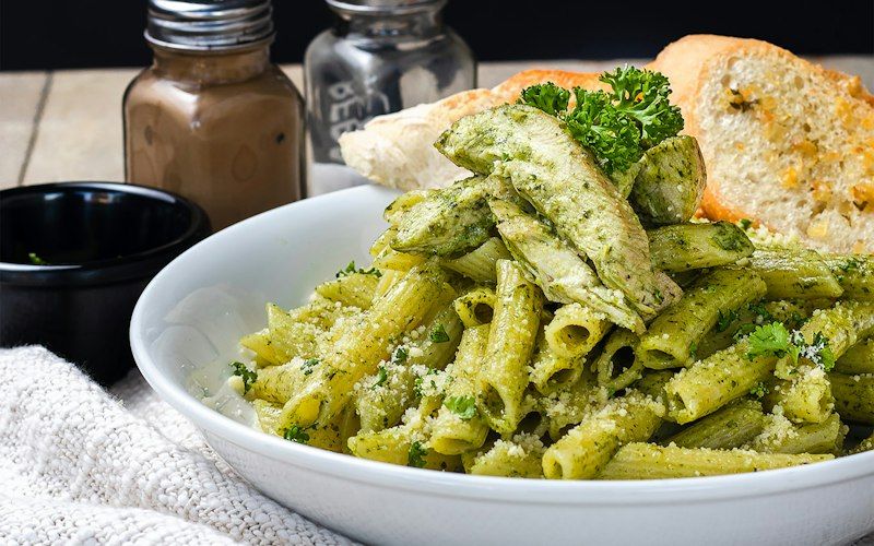 Pasta pesto